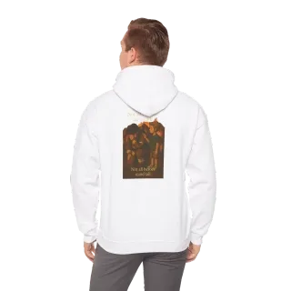 Hoodie 034 Person 4 Back White